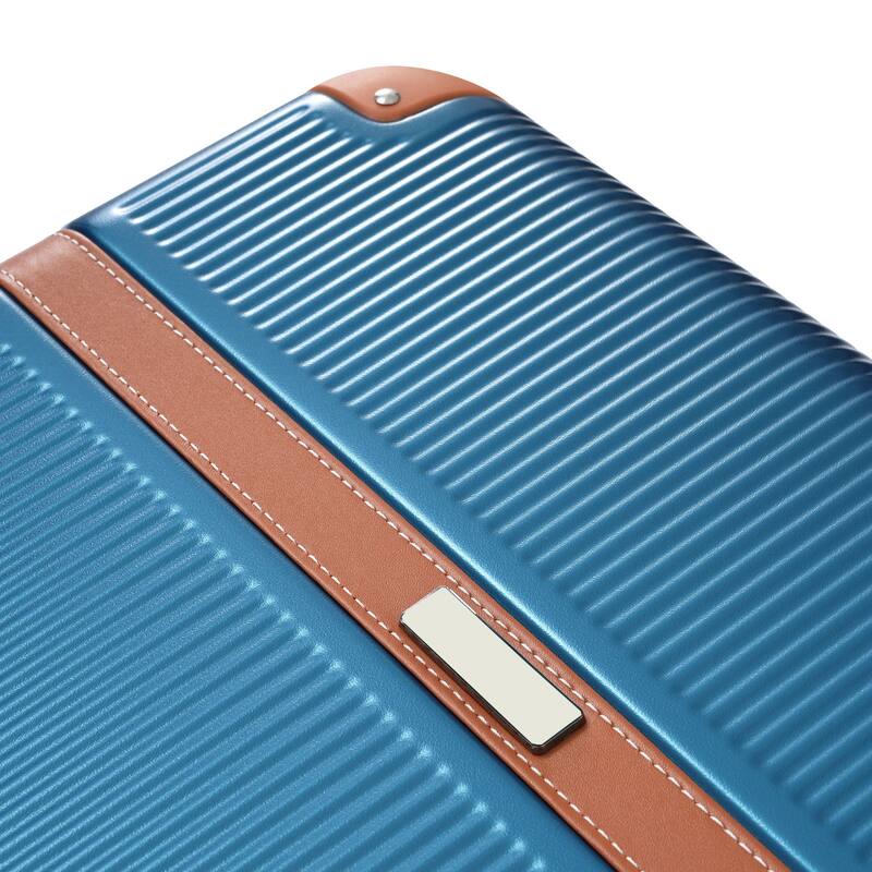 3 Piece Hardside Lightweight Luggage Sets with Double Spinner 8 Wheels and TSA Lock