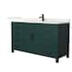 Option Green / Giotto Quartz Top / Matte Black Hardware
