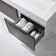 preview thumbnail 29 of 117, Vegadeo Bath Vanity with One-Piece Composite Stone Sink Top