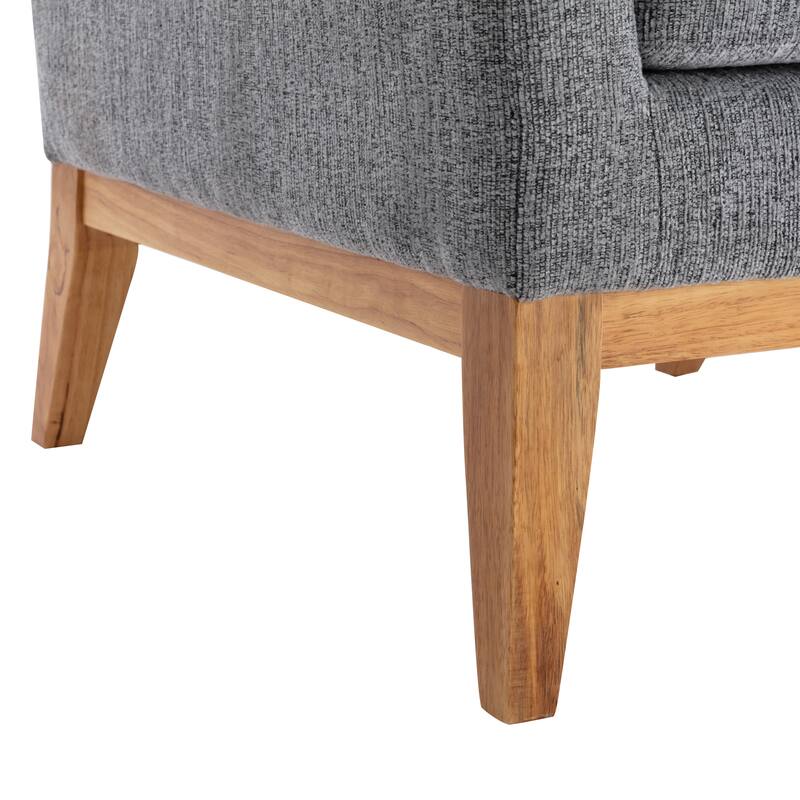 Corvus Armitage Chenille Upholstered Accent Chair