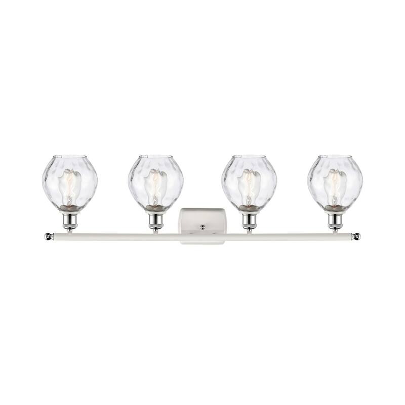 Innovations Lighting Small Waverly 4 Light 36" Wide Bathroom Vanity