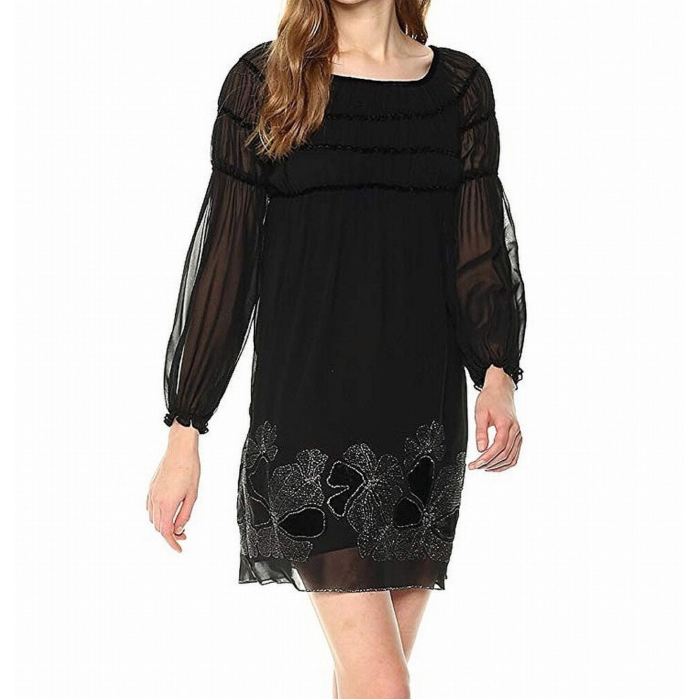 m and s velvet dress