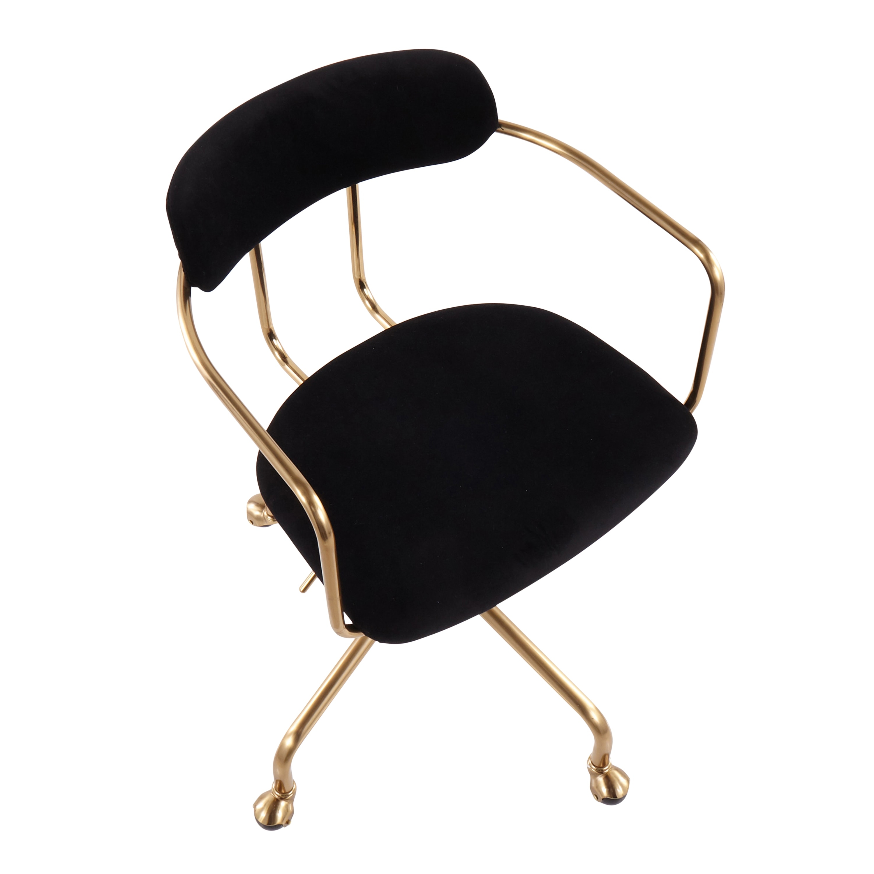 Carson carrington gallivare velvet task chair top