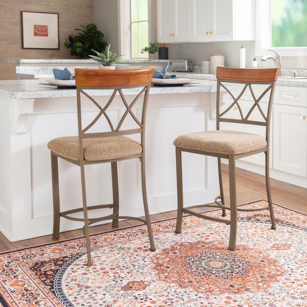 Powell Eden Brown Single Counter Stool