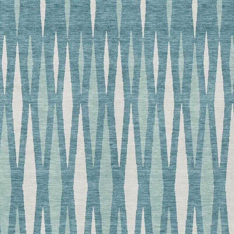 HomeRoots Geometric Transitional Rectangle Outdoor Rug