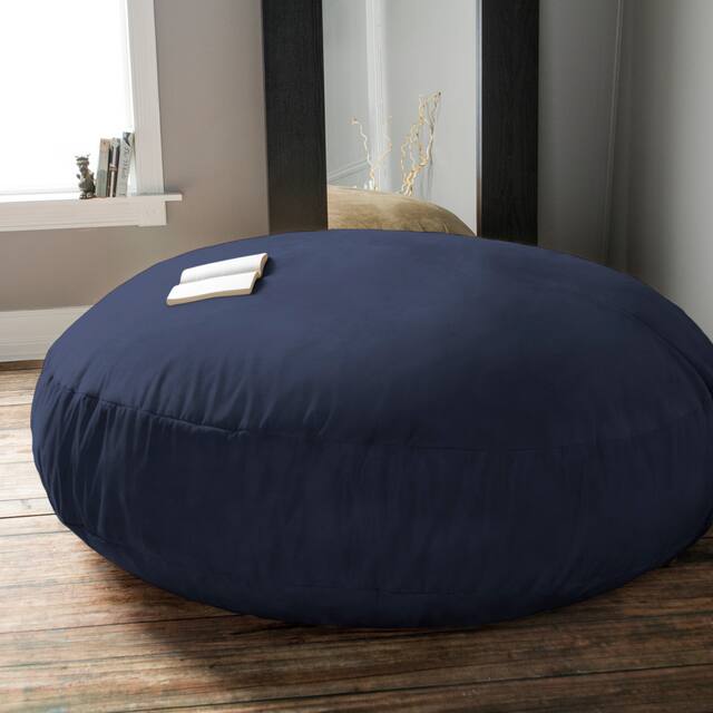 Jaxx 6' Cocoon Bean Bag Sofa Overstock 6300627