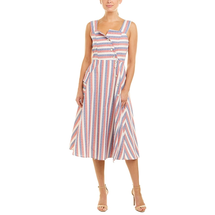 eva franco midi dress