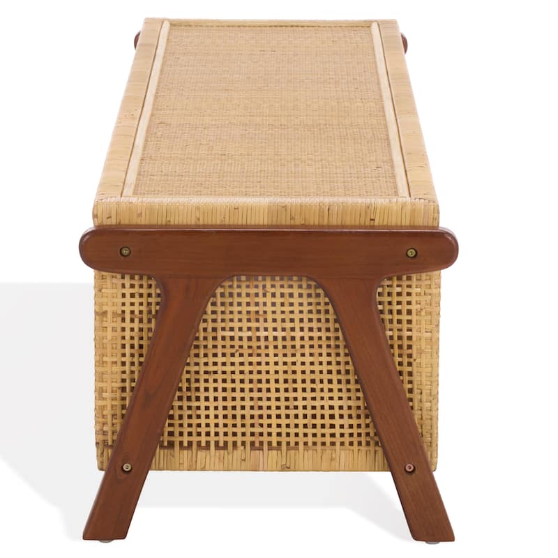 SAFAVIEH Couture Irena Storage Trunk - 53"W x 18"D x 17"H