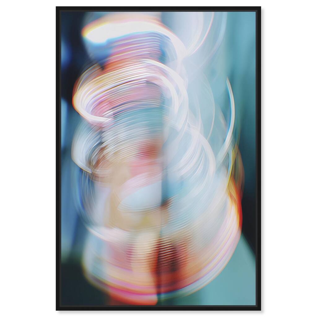 Swirling Light II Canvas by Art Remedy