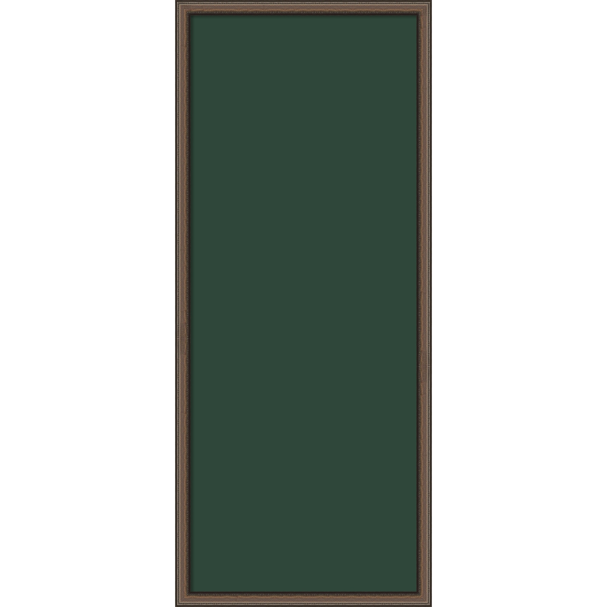 Pintboard Amanti Art Forest Green Fabric Pinboard, Cordelia Framed Bulletin Board ...