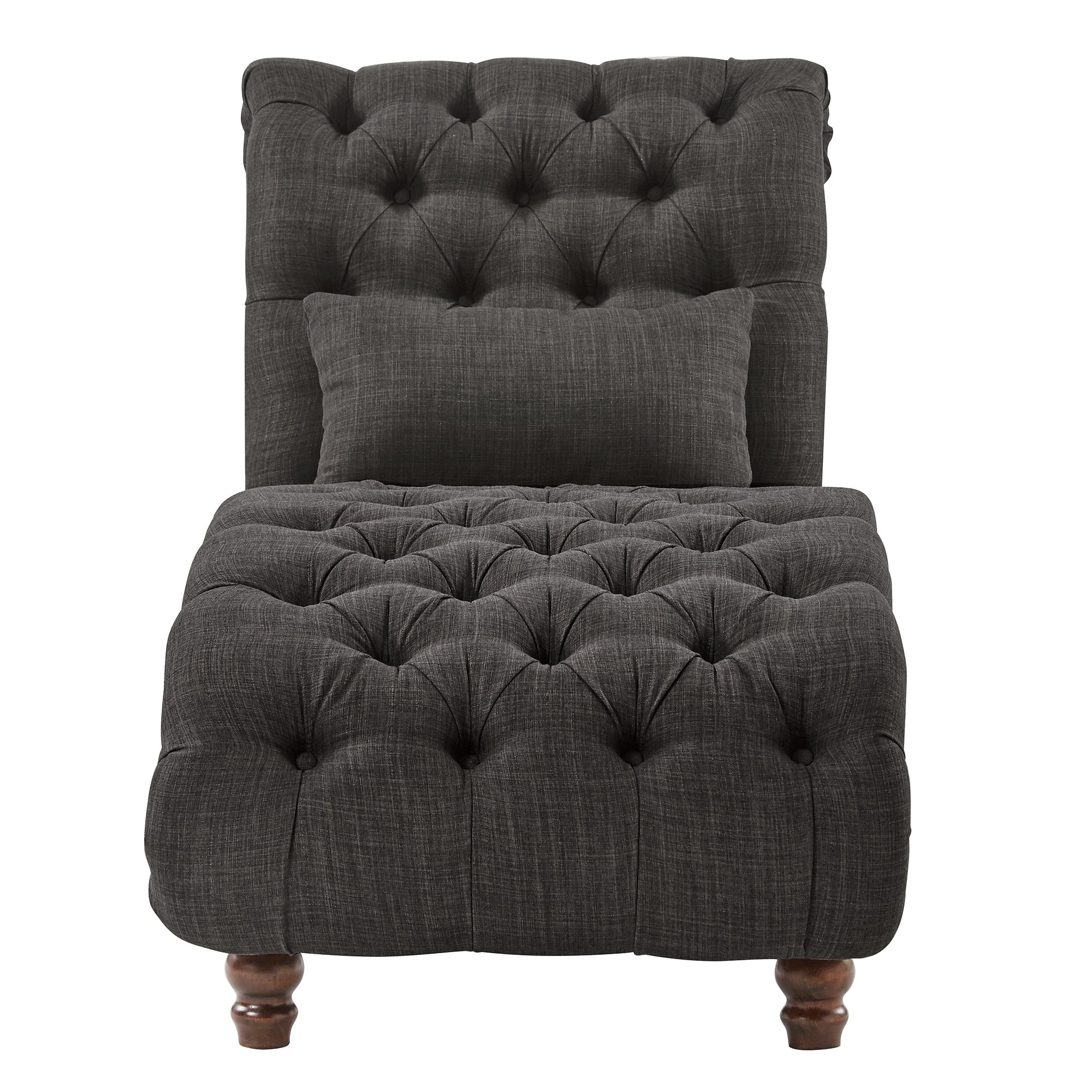 Knightsbridge tufted oversized chaise lounge sales