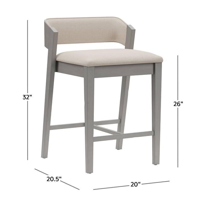 Carson Carrington Jugas Non-swivel Counter Height Stool