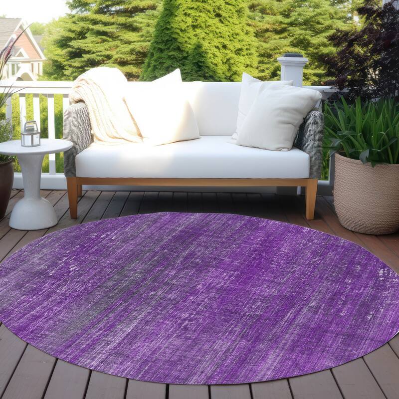 Lamo Stripe Weather Resistant Classic Meets Modern Outdoor Rug