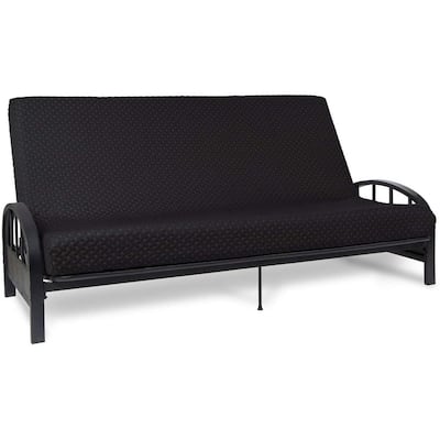 Milliard Memory Foam Futon Mattress – Black - full