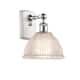 Option White and Polished Chrome / Clear