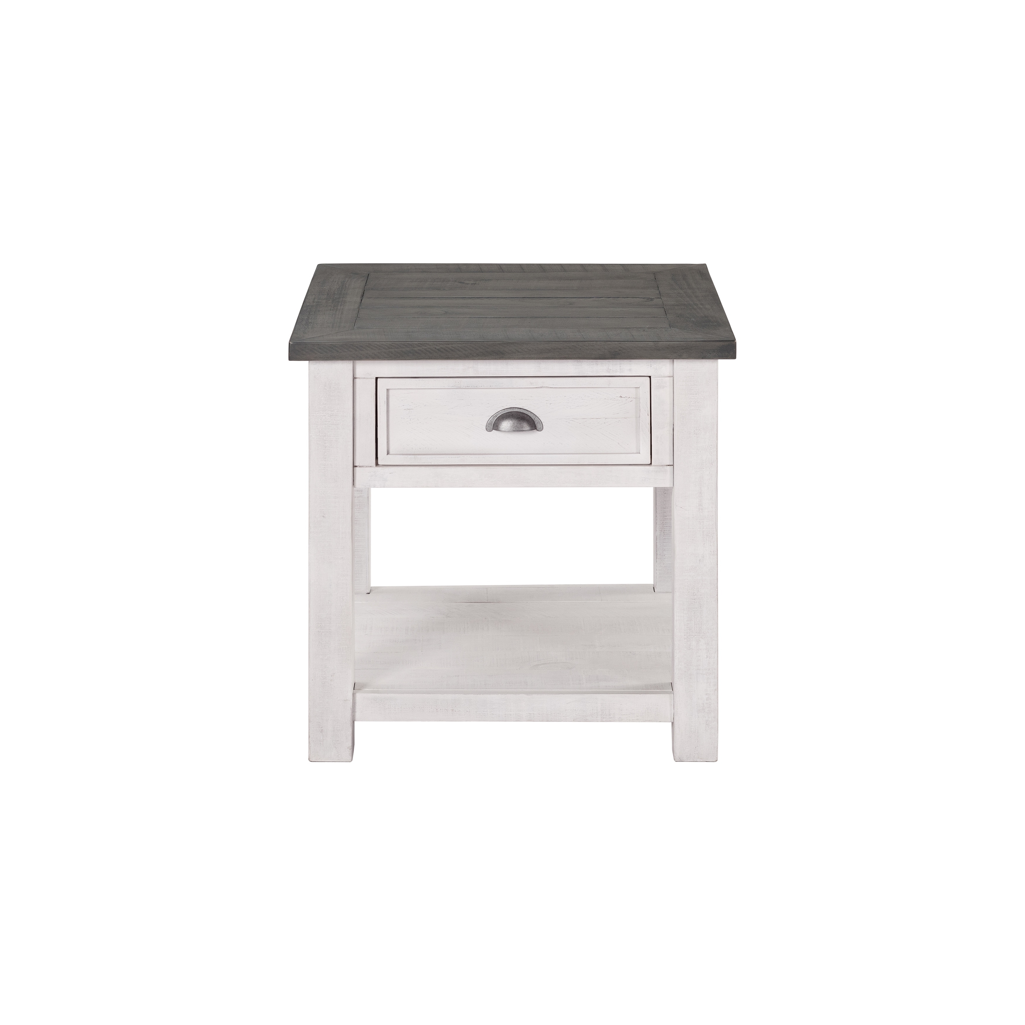 The Gray Barn Downington Solid Wood End Table
