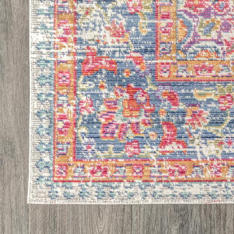 JONATHAN Y Flori Medallion Area Rug