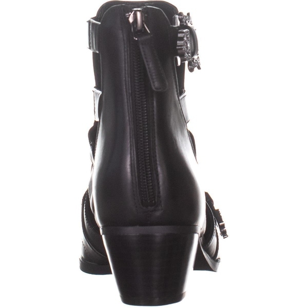 Nine West Carrillo Cutout Buckle Booties 2024 www.joegunn3d