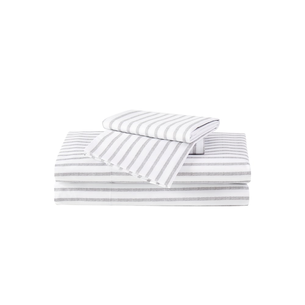 Truly Soft Pinstripe 4 Piece Sheet Set
