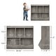 preview thumbnail 11 of 25, Toy Storage Cubby, Children's Toy Shelf