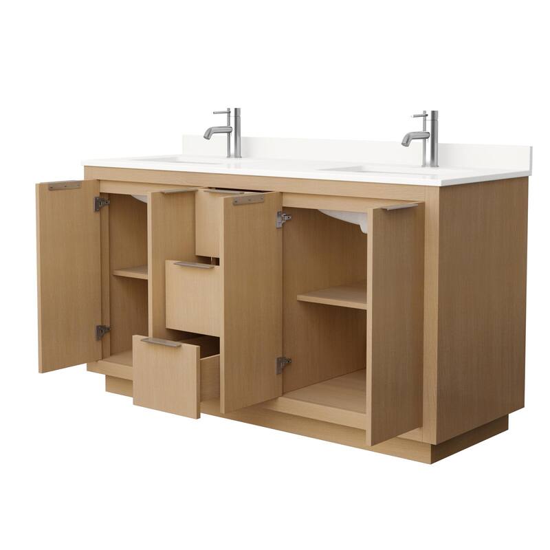 Wyndham Collection WCF282860D-QTZ-UNSMXX Maroni 60" Free Standing