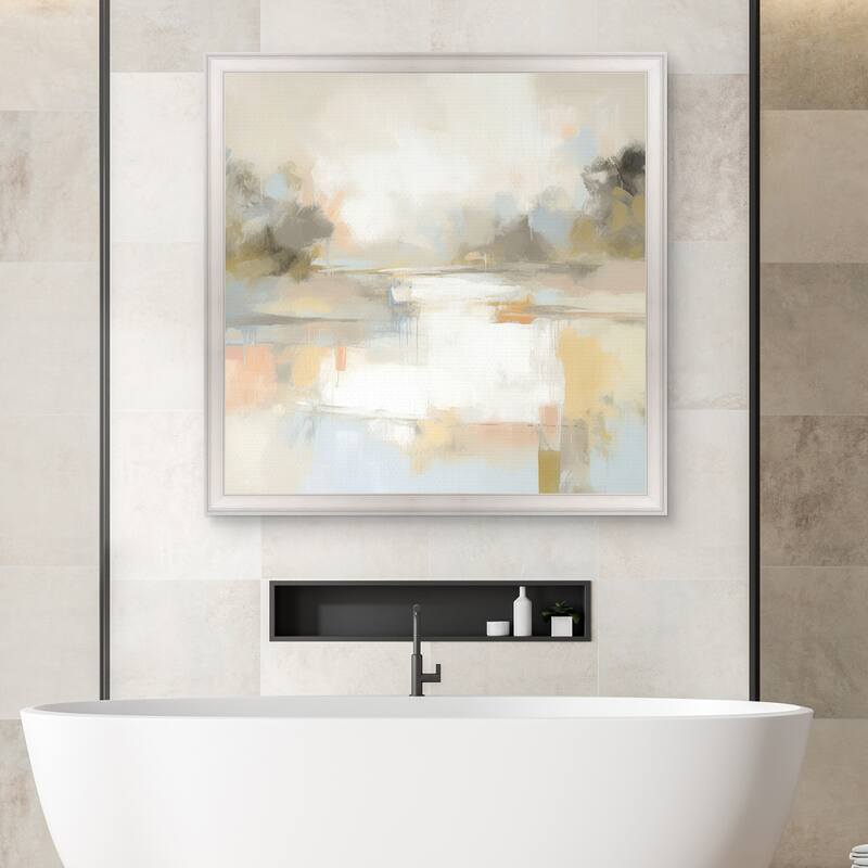 Masterpiece Art Gallery| Misty Horizon II by Irena Orlov - Framed Canvas Print