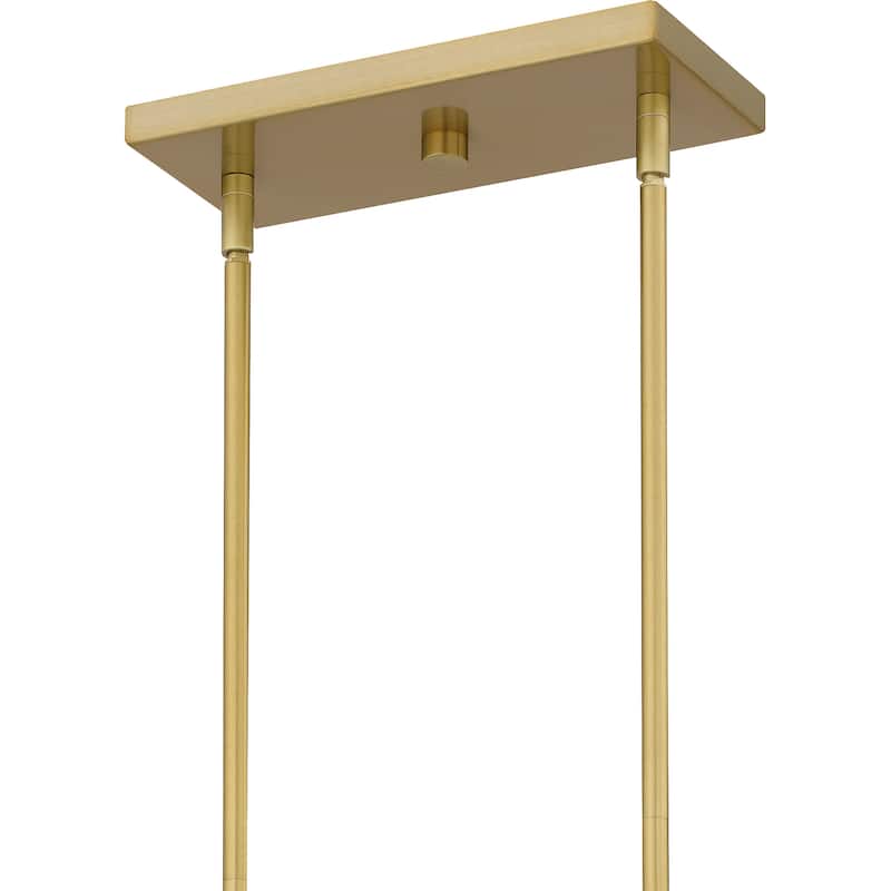 Regis 5-Light Brushed Gold Island Light