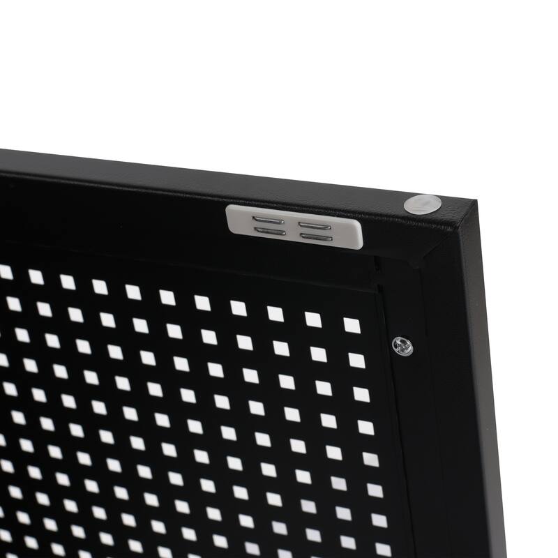 30 Inch Freestanding Bathroom Vanity Base with Adjustable Shelf and Punch-Hole Doors, Excluding Top Sink