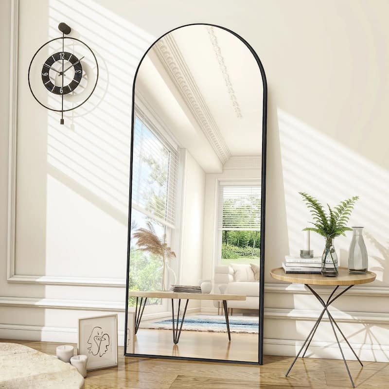 Arched Full Length Mirror Large Floor Mirror