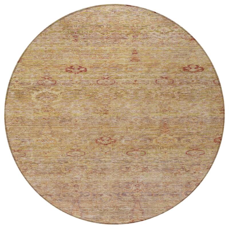 HomeRoots Oriental Traditional Rectangle Outdoor Rug