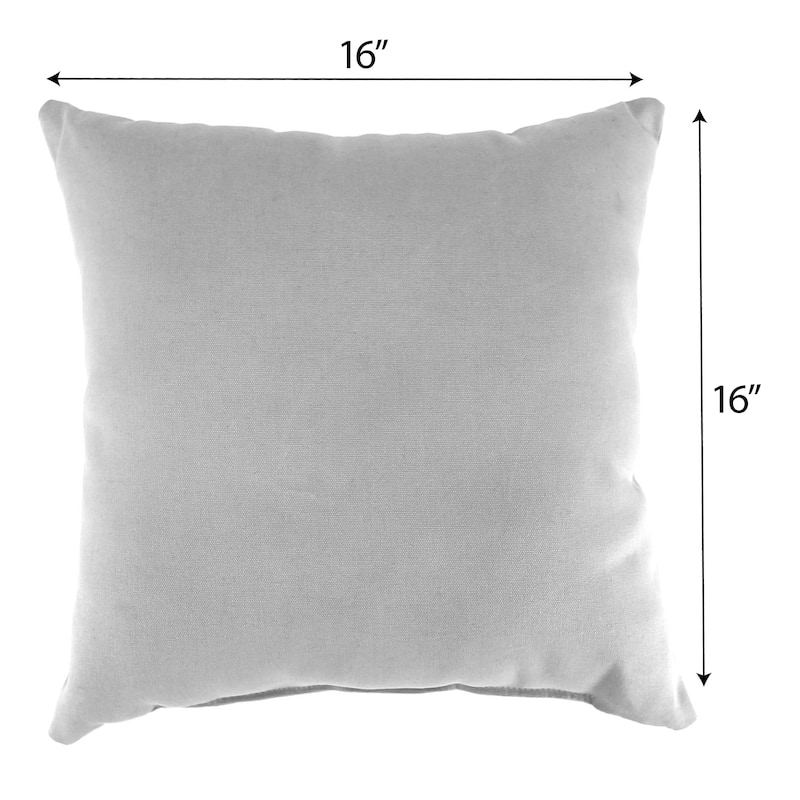 16" x 16" Floral Reversible Indoor Throw Pillow