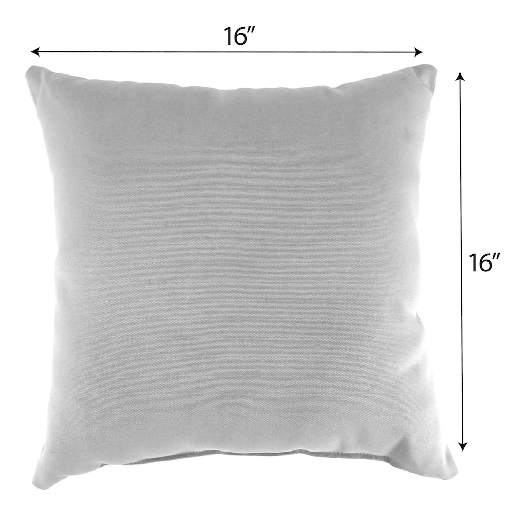 16" x 16" Floral Reversible Indoor Throw Pillow