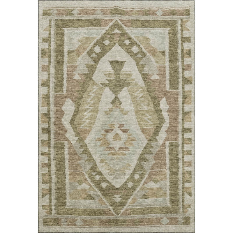 Premium Washable Super Soft Global Medallion Mayfield Rug