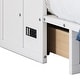 preview thumbnail 9 of 8, Solid Pine Murphy Bed Chest with Charging Station and Large Storage Drawer