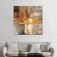 preview thumbnail 7 of 6, iCanvas "Silver and Amber Crop " by Silvia Vassileva Canvas Print