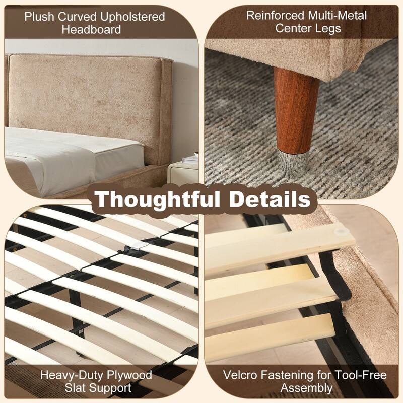 Contemporary Soft Close Platform Bed