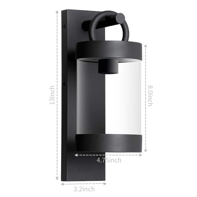 Inowel Wall Light Outdoor Lantern Dusk to Dawn E26