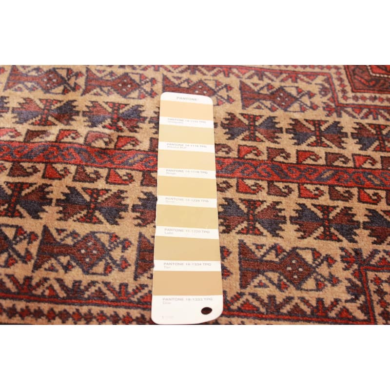 Teimani Beige Rug 2'10" x 4'4" - 2'10 x 4'4