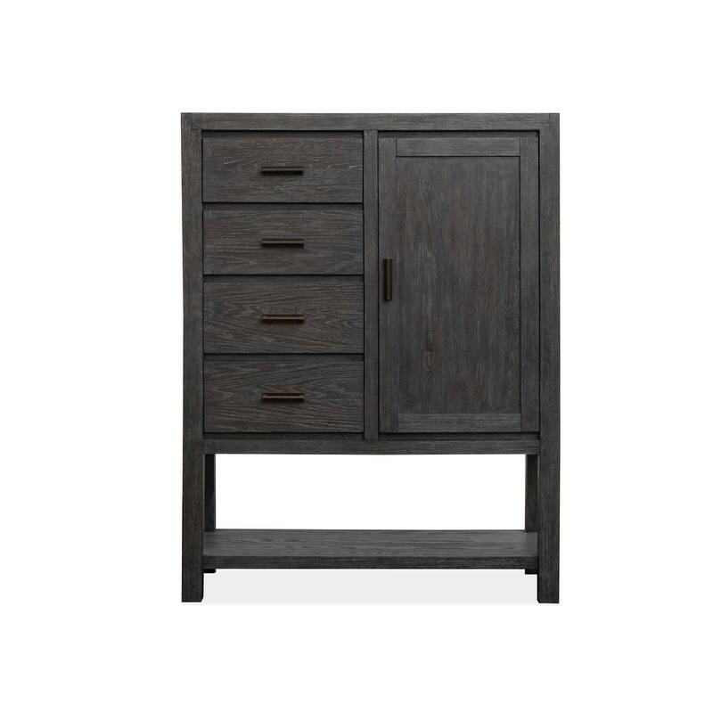 Magnussen Home Plum Creek Ravenwood Black Door Chest