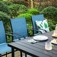preview thumbnail 36 of 34, MAISON ARTS 9-Piece Outdoor Dining Set with 8 Textilene Chairs and Rectangle Dining Table