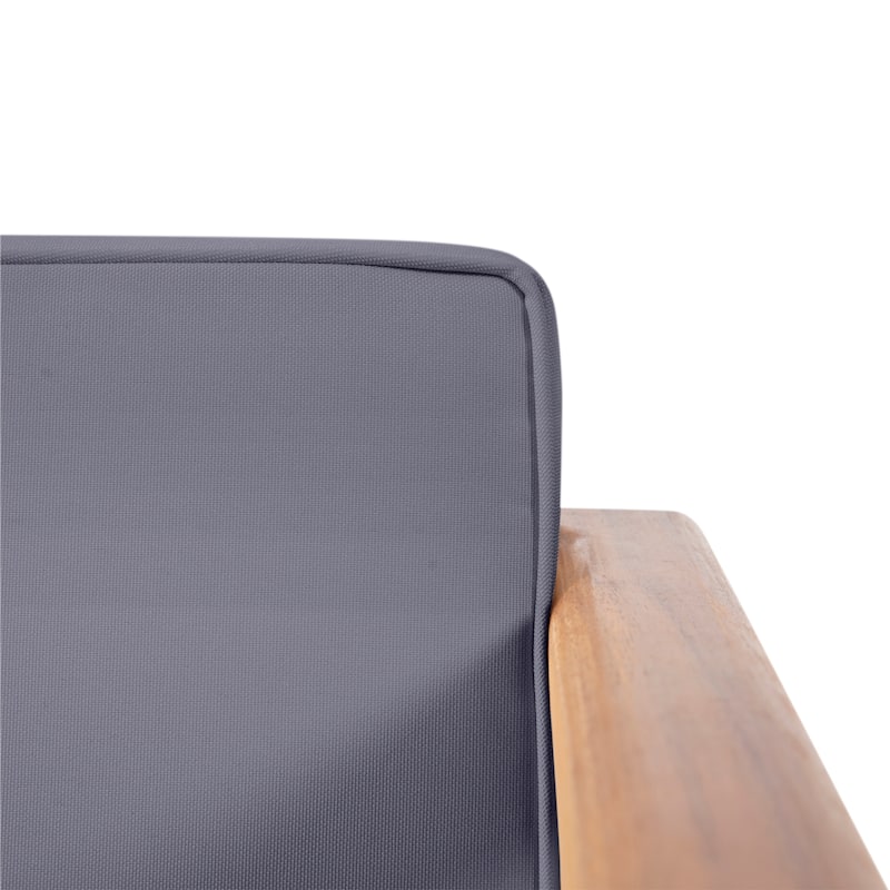 Aston Acacia Wood Outdoor Loveseat Set by Christopher Knight Home