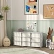 preview thumbnail 6 of 6, Qaba 3 Tier Kids Storage Unit, 9 Drawer Chest Toy Organizer Plastic Bins for Kids Bedroom Nursery Kindergarten