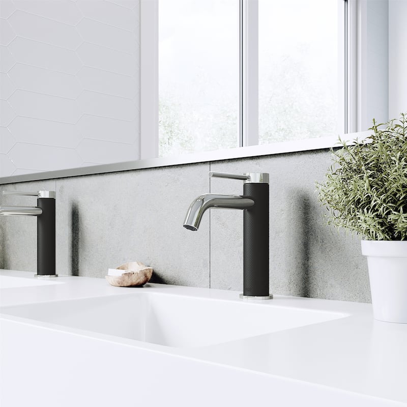 VIGO Madison 8" H Single Handle Single Hole Bathroom Faucet