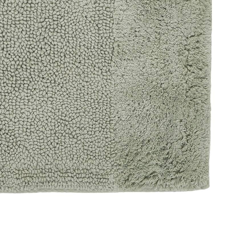 Better Trends Bath Rug 100% Cotton Water Absorbent Tufted Bathroom Rug Set for Shower, Sink Mats Machine Wash Granada Collection