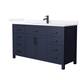 Option Dark Blue / White Quartz Top / Matte Black