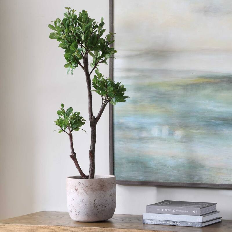 Uttermost Arbor Strawberry Tree - 13.50" W x 43.00" H x 14.75" D