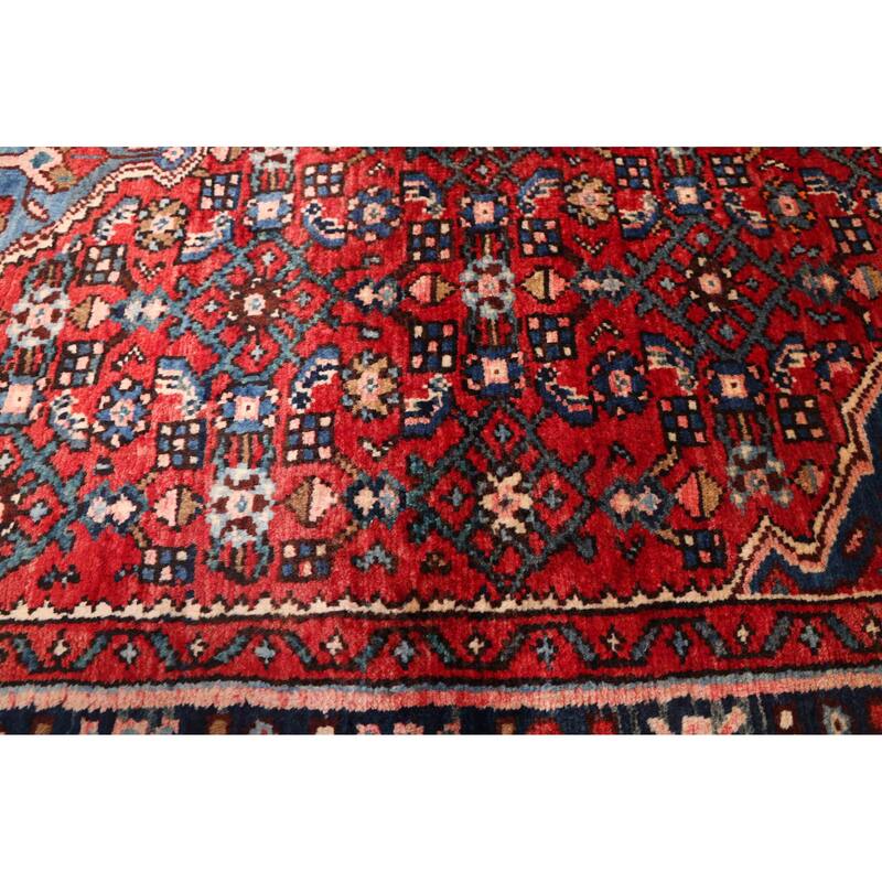 ECARPETGALLERY Hand-knotted Andelz Red Wool Rug - 3'9 x 6'4