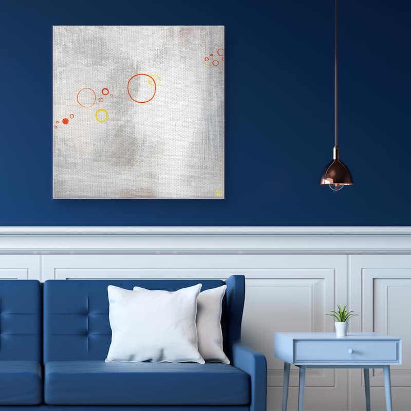 Asteroids II by Stephanie Han Canvas Art Print