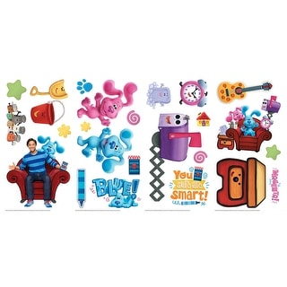Blue & Pink & Purple Blue's Clues Wall Decals by RoomMates