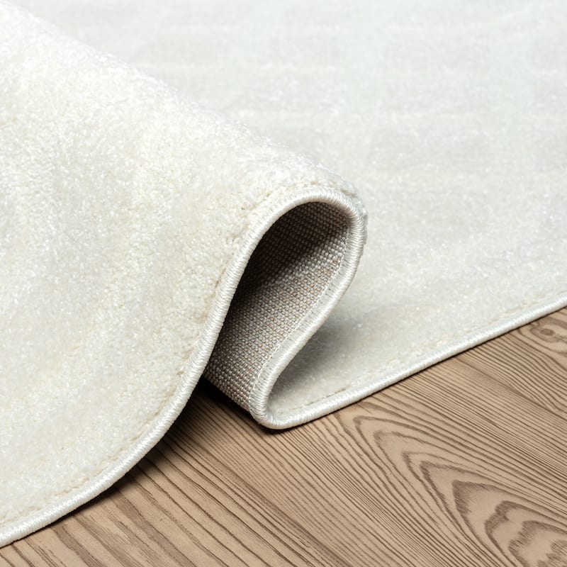 Abani Cozy COZ100A Modern Geometric Cream Neutral Diamond Pattern Area Rug